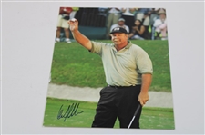Craig Stadler & Jeff Sluman Signed Photos with Fuzzy Zoeller Signed Card JSA ALOA