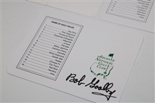 Zoeller, Woosnam, Goalby, Casper & Player Signed Augusta National GC Scorecards JSA ALOA