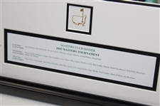 2005 Masters Tournament Masters Club Dinner Framed Photo Display