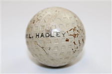 Charles McL. Hadley US Royal Mesh Golf Ball