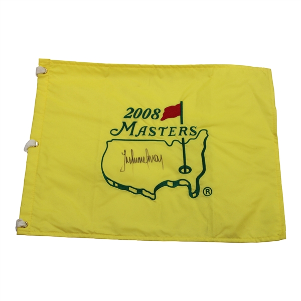 Trevor Immelman Signed 2008 Masters Embroidered Flag PSA/DNA #AK00764
