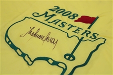 Trevor Immelman Signed 2008 Masters Embroidered Flag PSA/DNA #AK00764