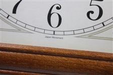 Vintage Time Images Wall Clock Quartz with Golf Putting Print 20'' Tall - Working