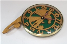 Laser Cut Wood Decor Golf Themed Battery Wall Clock
