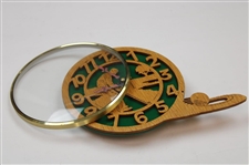 Laser Cut Wood Decor Golf Themed Battery Wall Clock