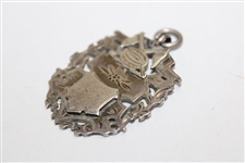 Sterling Silver Vintage Golf Medal