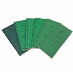 1990-1995 Records of the Masters Tournament Booklets - Six (6)