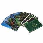 1990-1999 Masters Tournament Yardage Guides - Ten (10)