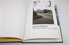 1978 Masters The First Forty One Years Green Annual Book
