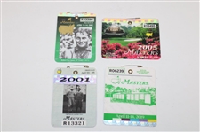 1967-2024 Masters Series Badges & Tickets - Includes 1986, 1997 & 2021
