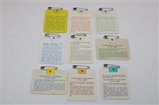 1967-2024 Masters Series Badges & Tickets - Includes 1986, 1997 & 2021