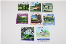 1967-2024 Masters Series Badges & Tickets - Includes 1986, 1997 & 2021