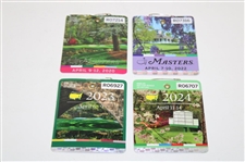 1967-2024 Masters Series Badges & Tickets - Includes 1986, 1997 & 2021