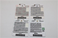 1967-2024 Masters Series Badges & Tickets - Includes 1986, 1997 & 2021