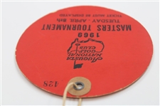 1969 Masters Tournament Tuesday Practice Rd Ticket #428 - George Archer Winner