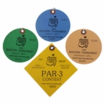 1982 Masters Tournament Monday, Tuesday & Wednesday Practice Rd Tickets - Craig Stadler Winner