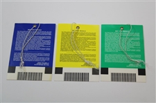 1998 Masters Tournament Monday, Tuesday & Wednesday Practice Rd Tickets - Mark OMeara Winner