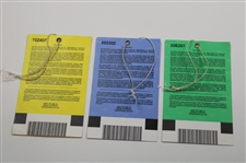 2003 Masters Tournament Monday, Tuesday & Wednesday Practice Rd Tickets - Mike Weir Winner