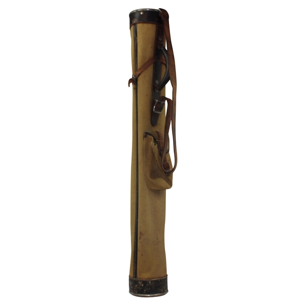 1917 R.H. Buhrke Co. Pat. June 12th 1917 Canvas Golf Bag