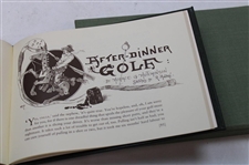 1986 'After Dinner Golf' Book by Horace G. Hutchinson w/Slipcover