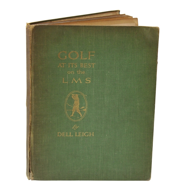 1925 Golf at Its Best on The LMS Book by Dell Leigh