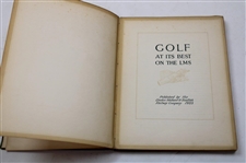 1925 'Golf at Its Best on The LMS' Book by Dell Leigh
