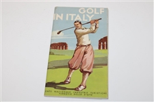 Six (6) Vintage International Golf Brochures 