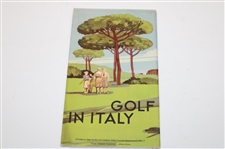 Six (6) Vintage International Golf Brochures 