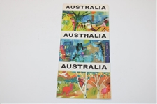 Six (6) Vintage International Golf Brochures 