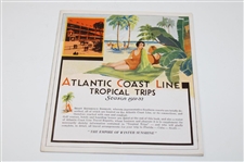 Four (4) Vintage Golf Brochures - Three 'Tropical Trips' & One 'In The Carolinas'