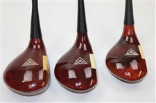 MacGregor Eye-O-Matic Tourney Driver, 2 Wood, & 3 Wood 