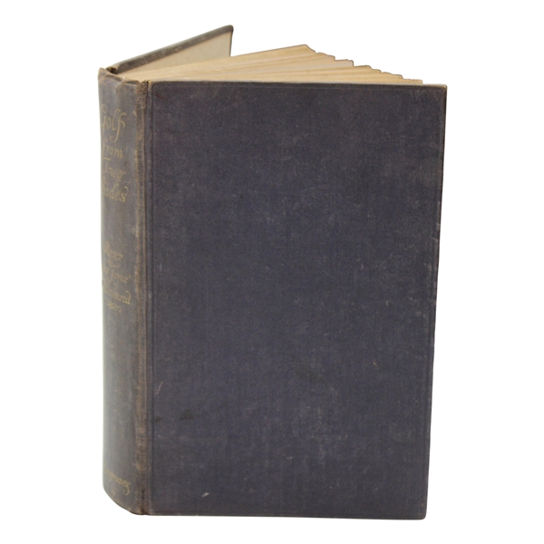1922 Golf From Two Sides First Edition Book by Roger & Joyce Wethered