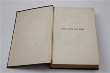 1922 'Golf From Two Sides' First Edition Book by Roger & Joyce Wethered