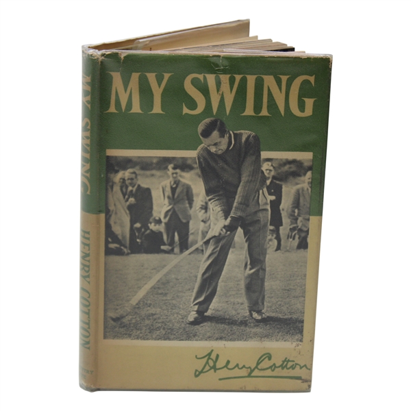 1952 My Swing First Edition Book by Henry Cotton