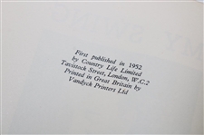 1952 'My Swing' First Edition Book by Henry Cotton