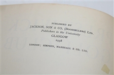 1938 'Prestwick Golf Club' First Edition Book by James Shaw