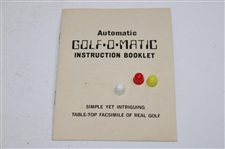 Vintage Golf-O-Matic Strategy Golf Game w/Box