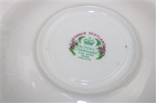 Bonnie Scotland Royal Standard Fine Bone China Tea Cup & Plate