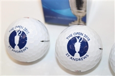 Five (5) St. Andrews Logo Titleist & Wilson Golf Balls In Original Boxes