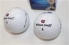 Five (5) St. Andrews Logo Titleist & Wilson Golf Balls In Original Boxes