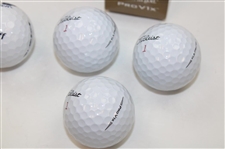 Five (5) St. Andrews Logo Titleist & Wilson Golf Balls In Original Boxes