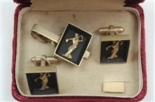 Three (3) Sets of Golf Themed Cufflinks