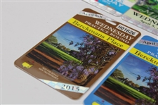 Five (5) Masters Tournament Berckmans Place Badges From 2015-2018