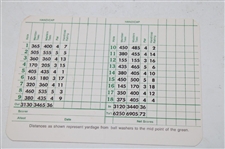 Masters Coasters, Ball Markers, Divot Tool, & ANGC Scorecard