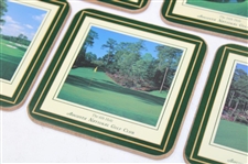 Masters Coasters, Ball Markers, Divot Tool, & ANGC Scorecard