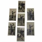 Seven (7) Lambert & Butler Who's Who In Sport Tobacco Golf Cards