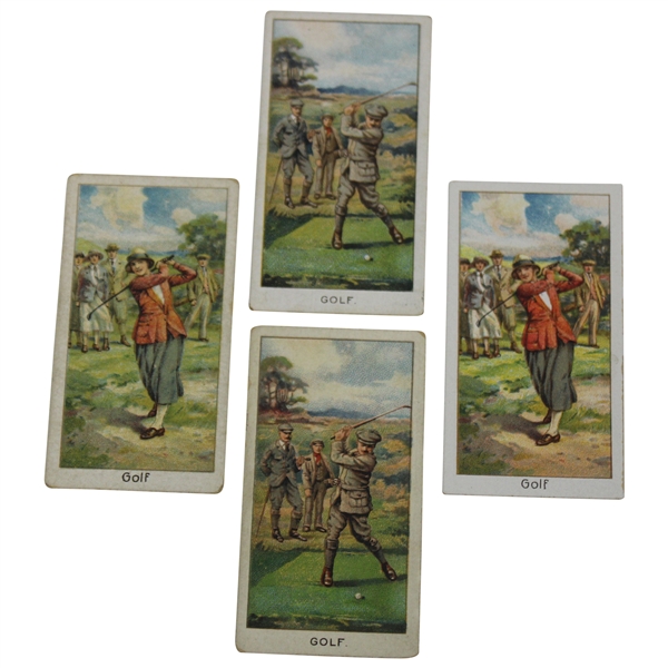 Four (4) Turf Cigarettes Golf Cards