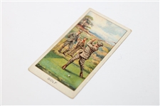 Four (4) Turf Cigarettes Golf Cards