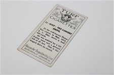 Four (4) Turf Cigarettes Golf Cards