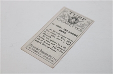 Four (4) Turf Cigarettes Golf Cards